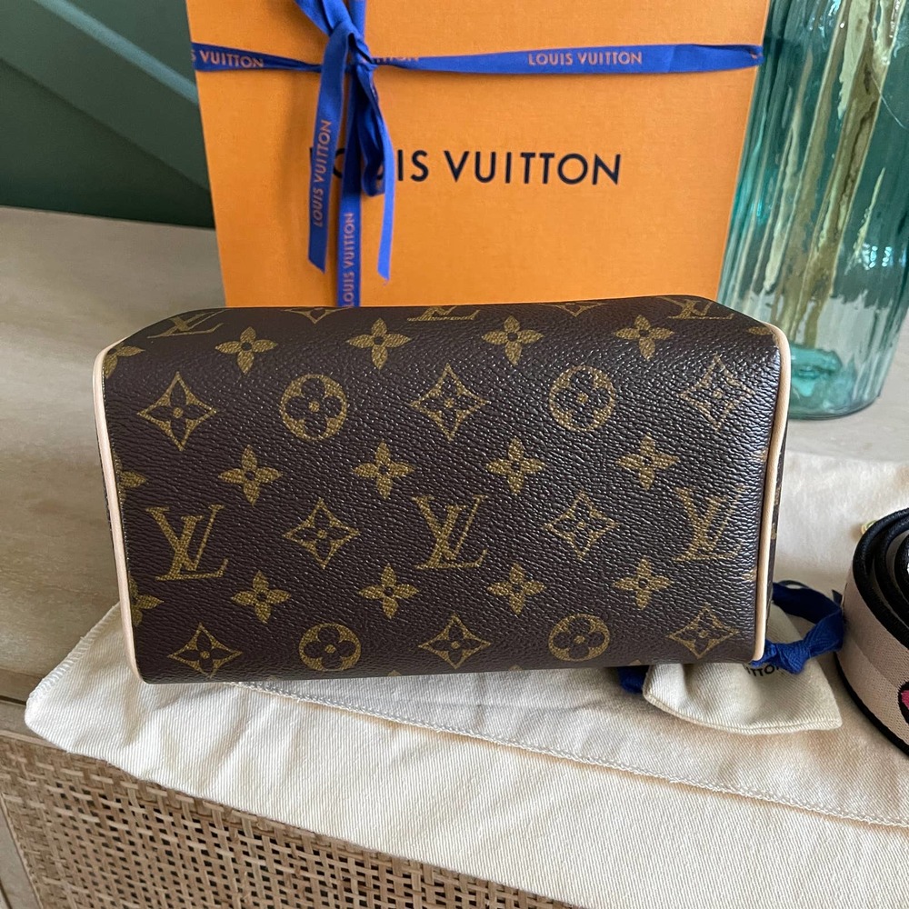 ❌SOLD❌NEW Louis Vuitton Speedy Bandouliere 20 Monogram Strap Black M45957 - Picture 5 of 14